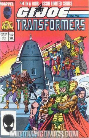 GI Joe And The Transformers #4