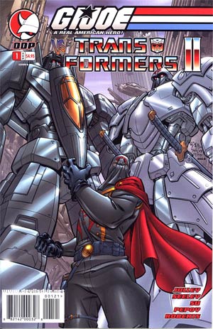 GI Joe vs Transformers Vol 2 #1 Cvr B