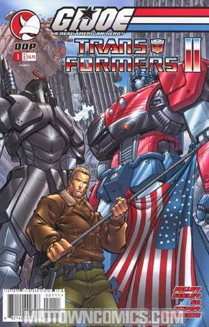 GI Joe vs Transformers Vol 2 #1 Cvr A