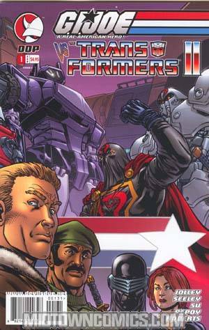 GI Joe vs Transformers Vol 2 #1 Incentive Michael Ryan Cover