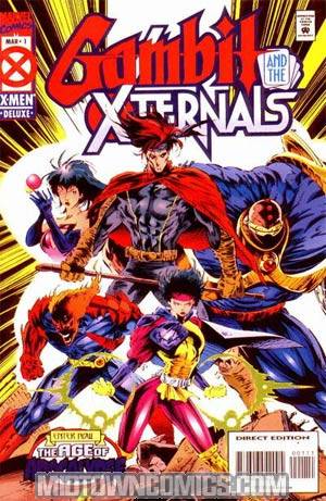 Gambit And The X-Ternals #1 Cover A 1st Ptg