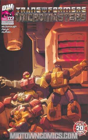 Transformers Micromasters #3 Cover B Ruffolo Cvr