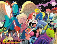 Legion Of Super-Heroes Vol 9 #1 Cover A Regular Hayden Sherman Wraparound Cover (DC Next Level) Recommended Pre-Orders