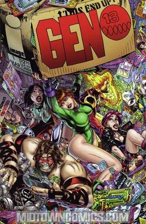 Gen 13 Vol 2 #1 Cover F Gen 13 Goes Madison Ave.