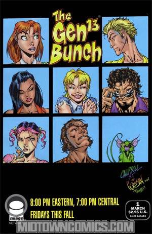 Gen 13 Vol 2 #1 Cover I Thats the way we became Gen 13 Vol 2