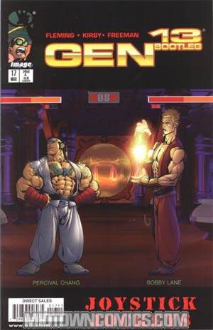 Gen 13 Bootleg #17 Cover B Joystick Jockeys Cover