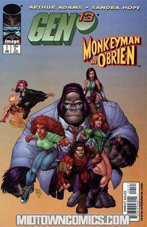 Gen 13 Monkeyman And OBrien #1 Cover A