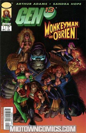 Gen 13 Monkeyman And OBrien #1 Cover B