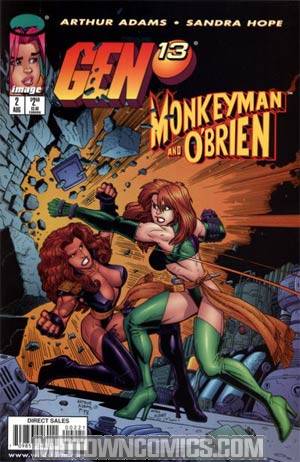 Gen 13 Monkeyman And OBrien #2 Cover A