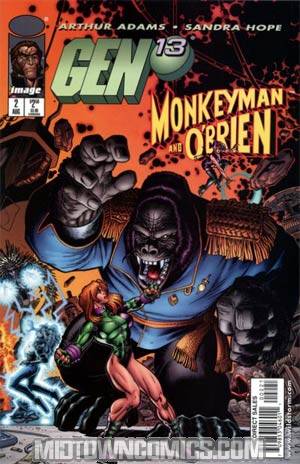 Gen 13 Monkeyman And OBrien #2 Cover B