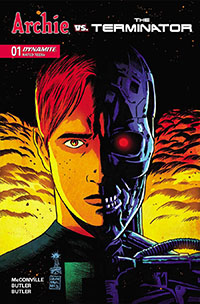 Archie vs The Terminator #1 Cover A Regular Francesco Francavilla Cover Recommended Pre-Orders