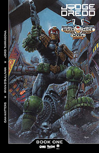 Judge Dredd Biker Mice From Mars #1 Cover A Regular David Finch Cover Recommended Pre-Orders