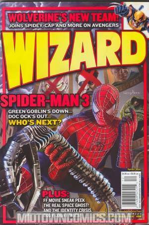 Wizard Comics Magazine #158 Movie Spider-Man Cvr