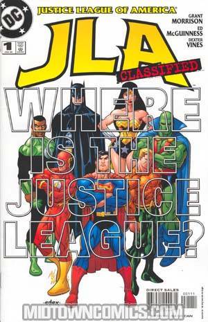 JLA Classified #1 JLA Cover