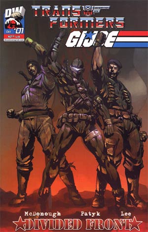 Transformers GI Joe Vol 2 #1 Cover C