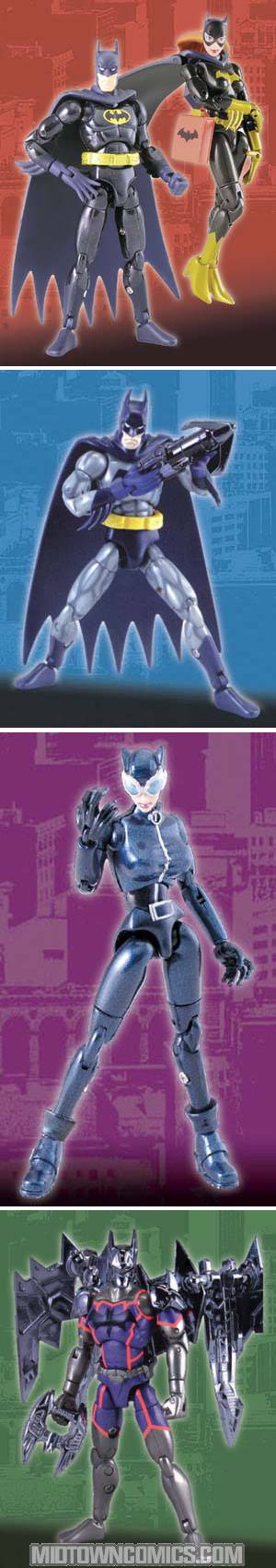 Batman Microman Complete 4-Figure Set