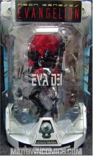 Neon Genesis Evangelion EVA Unit 03 Black Action Figure In Launch Tube Packaging
