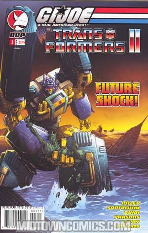 GI Joe vs Transformers Vol 2 #3 Cvr A