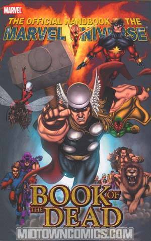 Official Handbook Of The Marvel Universe Book Of The Dead 2004