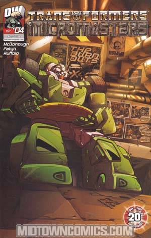 Transformers Micromasters #4 Cover B Pat Lee Cover