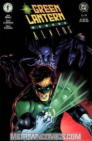 Green Lantern vs Aliens #1