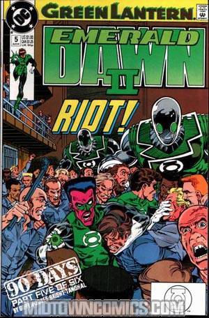 Green Lantern Emerald Dawn II #5