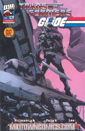 Transformers GI Joe Vol 2 #1 Cover F DF Exclusive Variant Cover