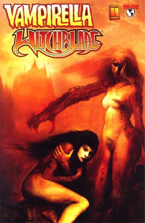 Vampirella Witchblade Union Of The Damned #1 Limited Edition Christopher Shy Variant Cover