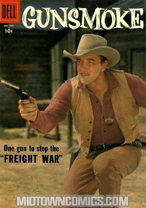 Four Color #797(#4) - Gunsmoke (TV)