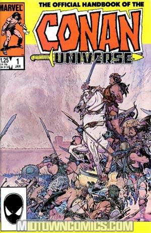 Official Handbook Of The Conan Universe #1 Cover A