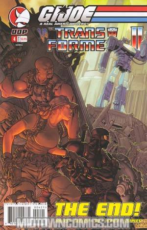 GI Joe vs Transformers Vol 2 #4 Cvr B