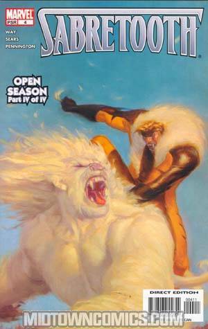 Sabretooth Vol 3 Open Season #4