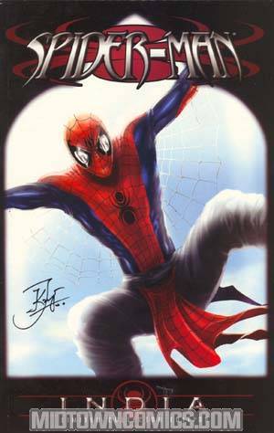 Spider-Man India #1 Cover B Signed Special Collectors Ed