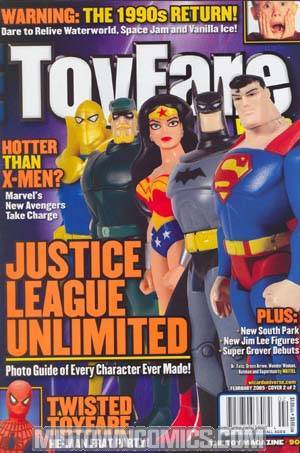 Toyfare #90 Justice League Unlimited Figures Cvr