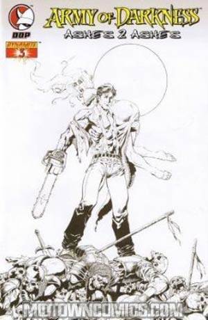 Army Of Darkness Ashes 2 Ashes #3 Cover E Incentive Lopresti Sketch Cover