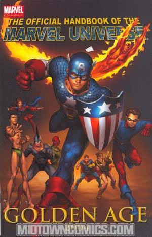 Official Handbook Of The Marvel Universe Golden Age Marvel 2004