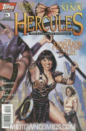 Hercules The Legendary Journeys #3 Cover A Regular