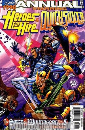 Heroes For Hire Quicksilver Annual 1998
