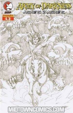 Army Of Darkness Ashes 2 Ashes #4 Cover F Incentive Garza Sketch Cover