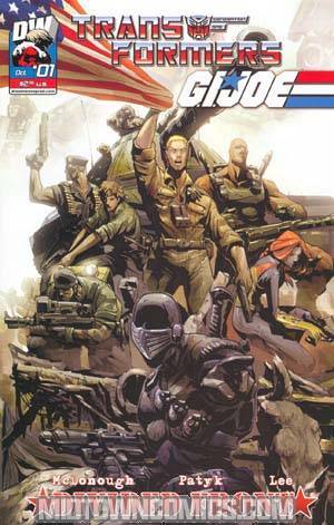 Transformers GI Joe Vol 2 #1 Cover H Reorder Variant Cvr