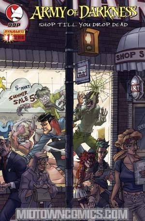 Army Of Darkness Shop Til You Drop Dead #1 Cover A Bradshaw Cover