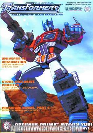 Official Transformers Collectors Club Magazine #1