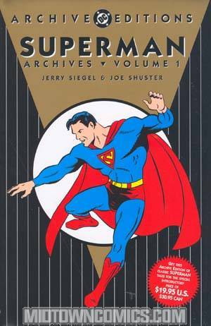 Superman Archives Vol 1 HC New Ptg