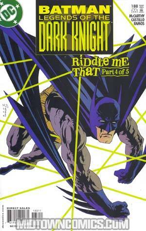 Batman Legends Of The Dark Knight #188