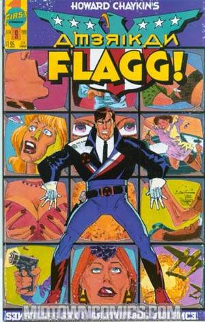 Howard Chaykins American Flagg #9