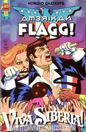 Howard Chaykins American Flagg #11