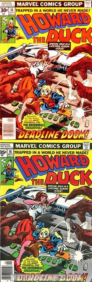 Howard The Duck Vol 1 #16 Cover A 30-Cent Regular Edition