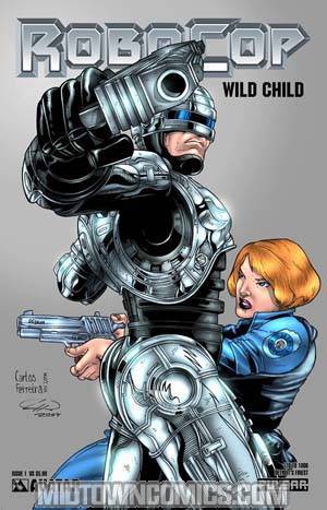 Robocop Wild Child #1 Cover F Platinum Foil Incentive Cover