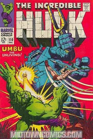 Incredible Hulk #110 Cover A