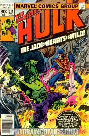 Incredible Hulk #214 Cover A 30-Cent Regular Edition